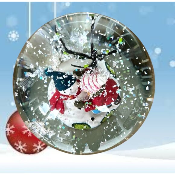 Frosty the Snowman Musical Snow Globe Romans Christmas Deer Snowball Fig… - Picture 4 of 11
